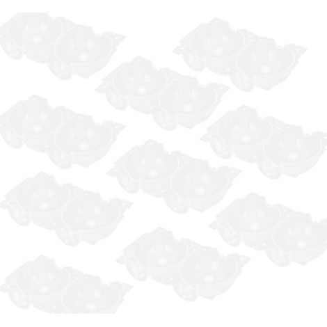 Dispositif réutilisable d'enracinement de plantes, boîte de multiplication par pression, boule de greffage transparente, taille S, lot de 10. (1/5)