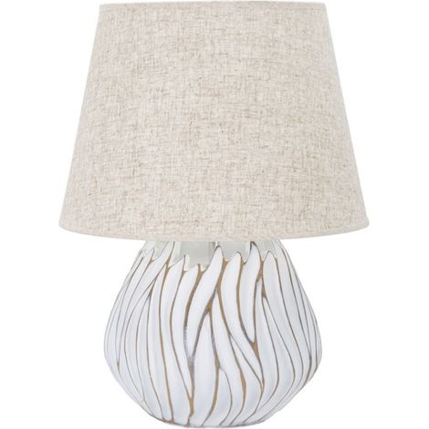 Lampada da tavolo Honduras in resina stile Boho Chic Ø35x48 cm