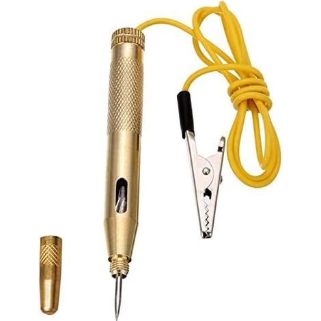 Voltage Tester Pen, for Car, Car Test Lamp, Voltage and Truck, 6V/12V/24V, Circuit Pen, Battery Testing Equipment -