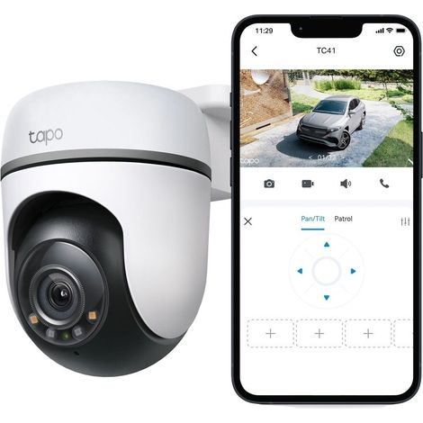 OUTDOOR PAN/TILT SECURITY WIFI CAM