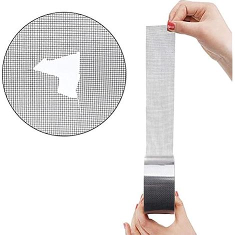 Patch de Réparation pour écran en de Fibre de Verre, Autocollant (1/5)