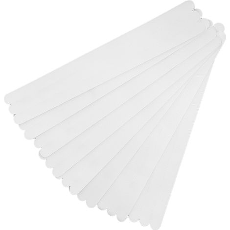 Lot de 24 bandes antidérapantes autocollantes, imperméables et résistantes pour baignoire, escaliers, sols et cuisine (2 x 38 cm). (1/5)