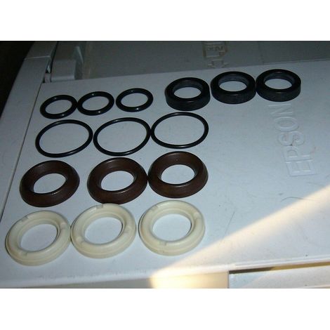 KIT TENUTE ACQUA POMPA IDROPULITRICE ANNOVI REVERBERI 2189 ORIGINALE 820 830 785 (1/2)