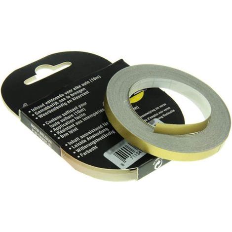 Rolle 6 mm x 10 m starkes Felgenklebeband für Räder, Helme, Verkleidungen, Motorräder und Autos (1/3)