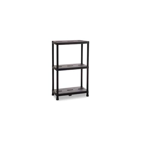 SCAFFALE KIT 3 PIANI NERO ART.141 cm.60x30x95h. TOOMAX