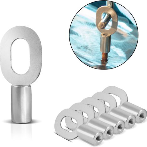 STAHLWERK Occhielli per la saldatura M4 Set di 20 puntatori per ammaccature Accessori per puntatori