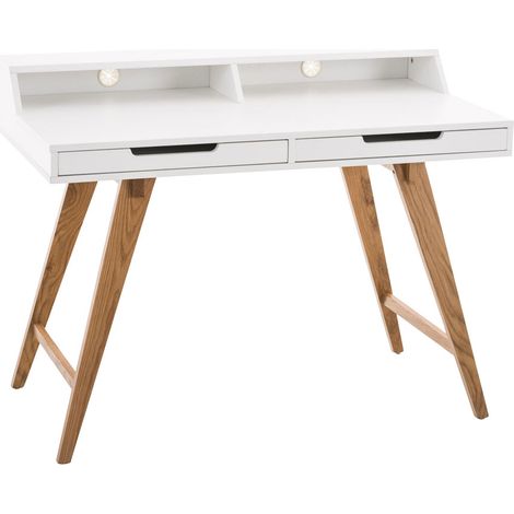 Scrivania Eaton bianco 110 cm (1/5)