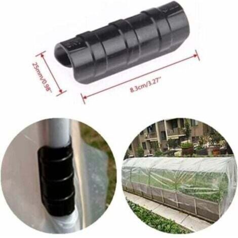 Lot de 50 clips de serrage pour serre 25 mm
