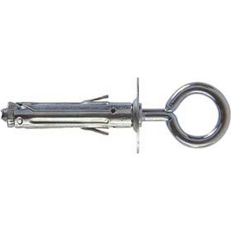 50PZ TASSELLO ACCIAIO OCCHIOLO CHIUSO "SBS" SBS 8/3 mm8x40 asola occhio