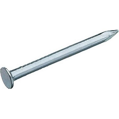 PUNTAS ACERO 2.5X40 CABEZA PLANA