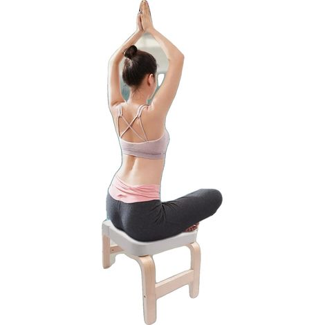 Tabouret de tête en yoga, PU, Dimensions 64 x 36 x 40 cm, Capacité de charge 200 kg, Assemblage requis, Poids brut 4,6 kg (1/5)