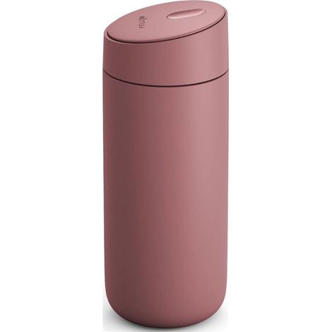 Taza térmica Carter Slide de 473 ml, color rosa empolvado. (1/5)