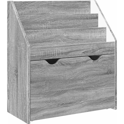 Maison Exclusive - Libreria per Bambini Grigio Sonoma 60 x 29,5 x 69 cm