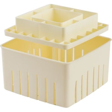 Moule à tofu en plastique fait maison, ensemble d'outils de cuisine, gadgets de cuisine, zone, presse, soja caillé (1/4)