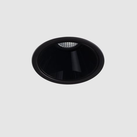 LED Downlight Ø68 mm ECLIPSE L Aurlux Lighting 3500K Standard Schwarz 8 W Einbau (1/5)