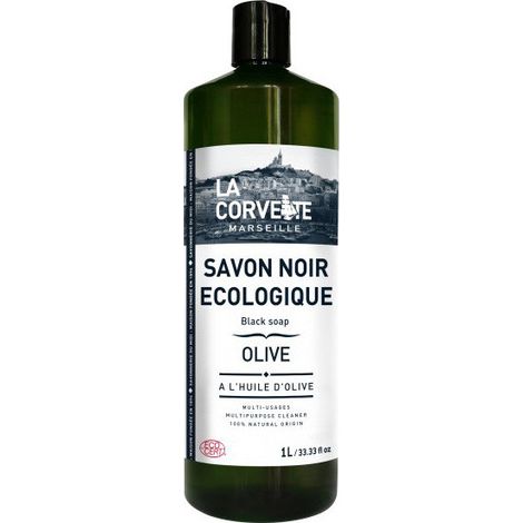 Sapone Nero 1l Olio d'Oliva - La Corvette
