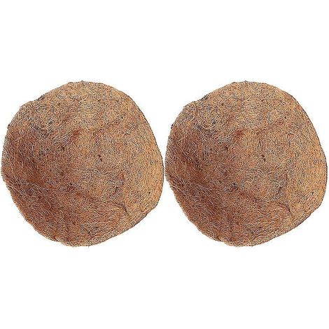 Lot de 2 coussins pour pots de fleurs en noix de coco (1/3)