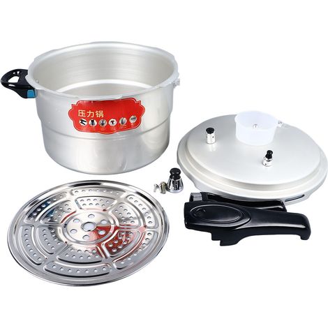 Autocuiseur en alliage d'aluminium, 6.3 litres, 6,3 l, antidéflagrant, cuisson rapide pour cuisinière à gaz, table de cuisson à Induction