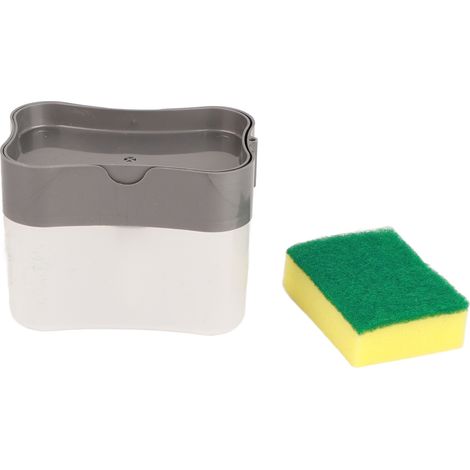 Liquide vaisselle distributeur automatique boîte pompe doseuse savon vaisselle cuisine rechargeable (1/5)