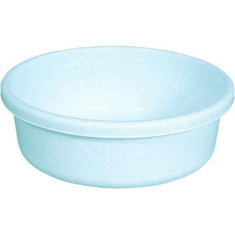 Bol rond Curver 18L - Blanc à pois - Plastique - 45 cm - Capacité 18L