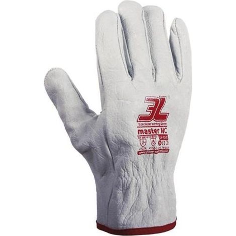 3L Guantes Supercontact N - Talla 7 - Color negro