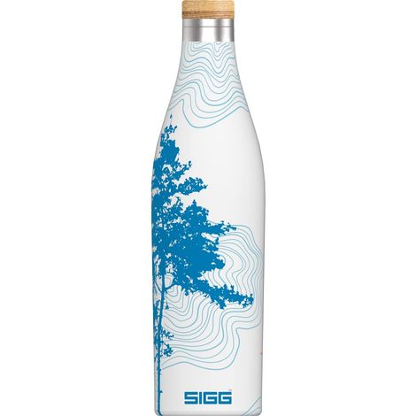 Gourde Isotherme 0.5 L / 0.7 L, Gourde Acier Inoxydable Étanche Et Sans Substances Nocives, Bouteille d'Eau pour Boissons Chaudes (1/5)