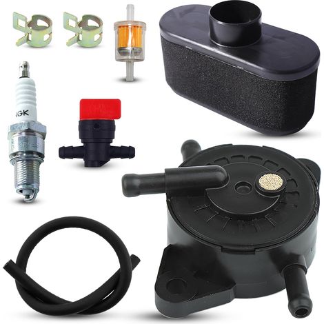 Kit de filtre à air FR691V pour Kawasaki FR651V FR730V FS481V FS541V FS600V FS730V moteur tondeuse à gazon tracteur avec bougie, pompe à carburant, filtre à huile, tuyau de carburant (1/5)