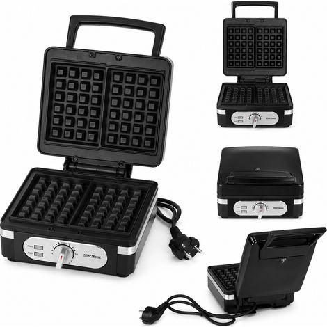 Waffeleisen mit 2000 W Leistung und 3-stufiger Temperatureinstellung Kraft&Dele (1/5)