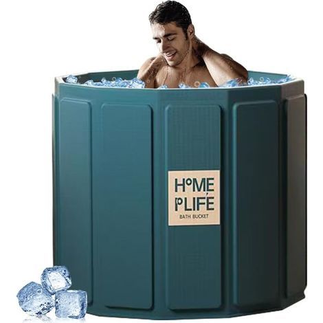 Foldable Bathtub 70x65 cm, Cold Water Therapy, Sports Recovery, Adults Up to 2m (1/5)
