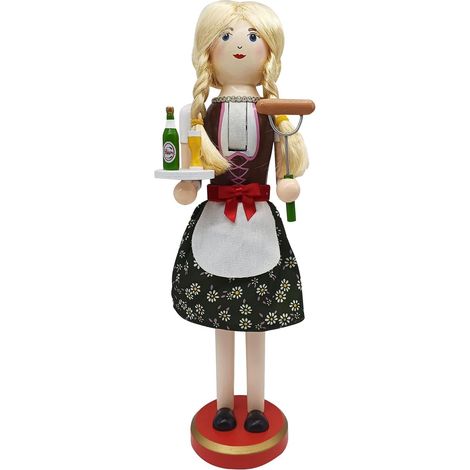 Casse - noisette décoratif en bois de 35 cm - Figurine de casse - noisette (1/5)