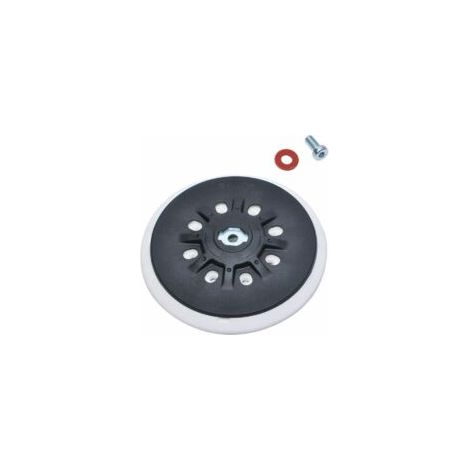 150 mm (6 pouces) Plateau de ponçage 8 trous compatible avec les ponceuses orbitales Bos-ch Festool ETS 150, ETS EC 150, LEX 150, WTS 150/7 498987 (souple)