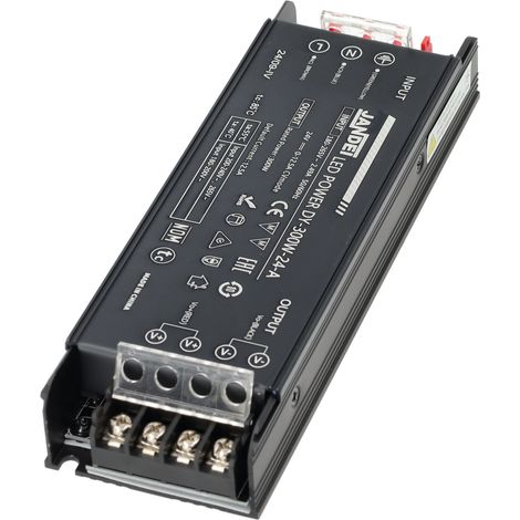 Jandei - Transformador 24VDC 300W 12,5A IP20 Compacto