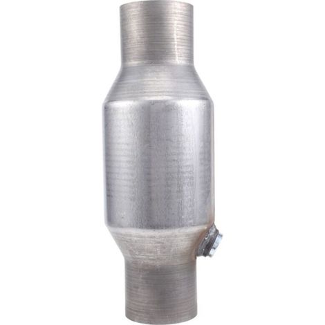 1 PièCes SéRies 2.5 Pouces Filé Convertisseur Catalytique Universel Haut DéBit en Acier Inoxydable 425250 D'éChappement (1/4)
