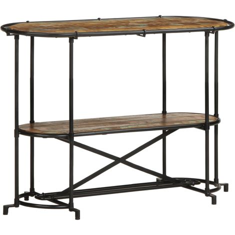 Konsolentisch 110x42x76 cm Altholz Massiv