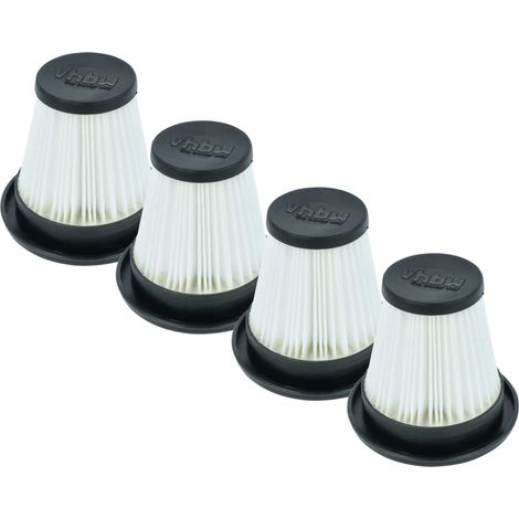vhbw 4x Cartridge Filter Replacement for Stihl SA030801900 for Wet and Dry Vacuum Cleaner - Black White (1/4)