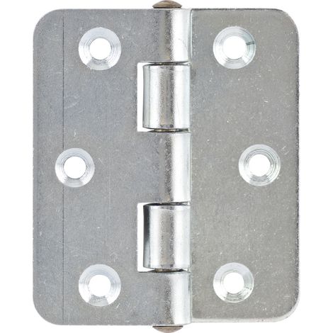 Spezialscharnier 75 x 65 mm, Stahl verzinkt (1/3)