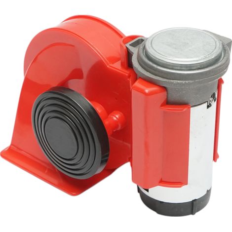 Clacson auto 12V a tromba (tipo “chiocciola”) con compressore incluso (1/5)