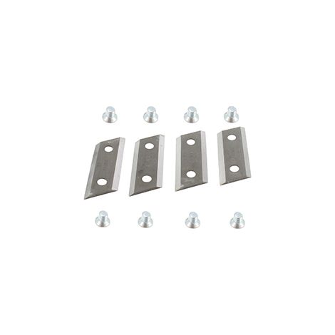 Kit di 4 coltelli + bullone per trituratore Al-ko - Modello Tcs2200 - Origine: 104655. ( Origine : 104655 )