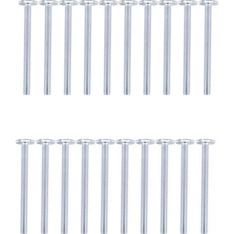 20Pcs M8X100mm T-écrou Coulissant Vis pour Outil de Travail Du Bois de Piste en Onglet Série 30 (1/5)