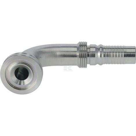 Raccordo 4SH-DN20 con flangia ø41,3 mm 90° ALFAGOMMA SFSH201290G2 (1/3)