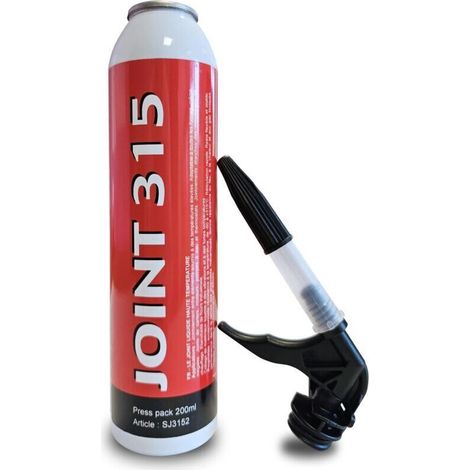 Joint silicone noir aerosol