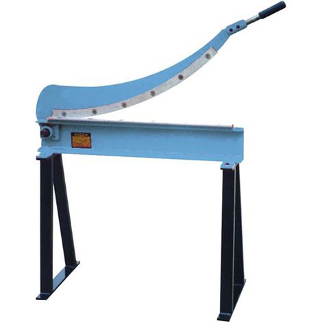Cesoia a ghigliottina trancia a leva 1000 mm con cavalletto LTF 372109