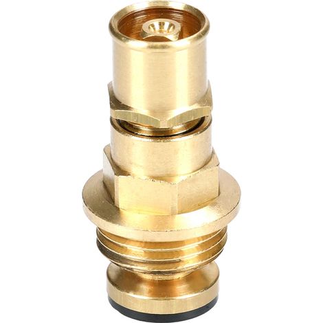 Valvola di arresto Garis d37101b ottone 3/8 pollici 56 mm