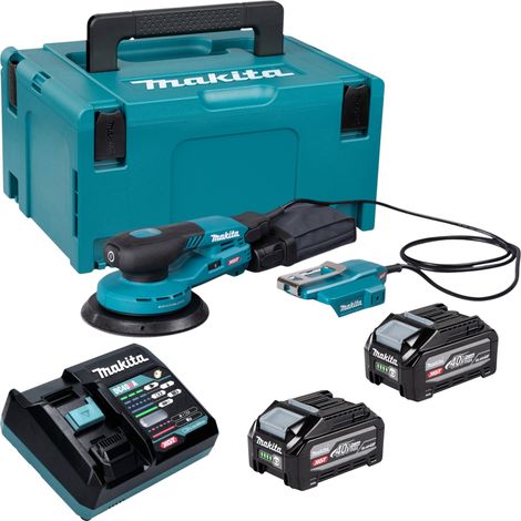 Makita BO 004 CGZ Lijadora rotorbital sin cable 40 V máx. 150 mm 3,0 mm carrera Sin escobillas Solo - sin batería, sin cargador (1/5)