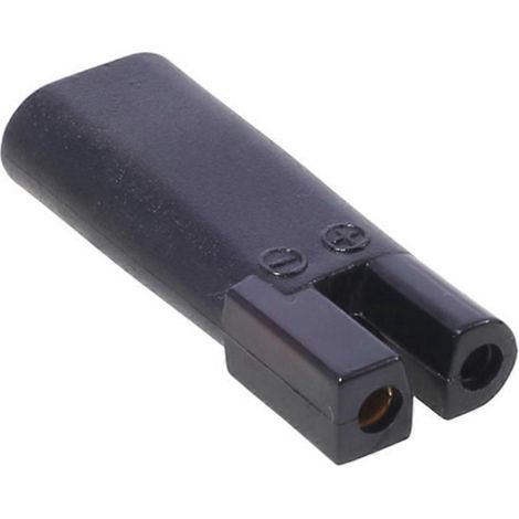 Adaptateur USB Type C Femelle vers Connecteur d'Alimentation 2 Broches Femelle pour Rasoir (1/4)