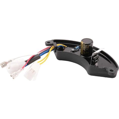 Redresseur automatique triphasé AVR pour générateur à essence 5-6,5 kW, noir (1/5)
