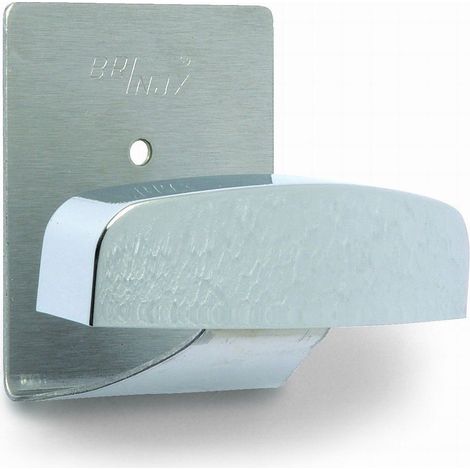PERCHA INOX ADH. CROMO L.2 (1/2)