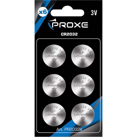 PILA A BOTTONE '2032' Pz 6 - 3 V  - PROXE