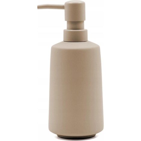 Distributore di sapone Ceralia in ceramica taupe