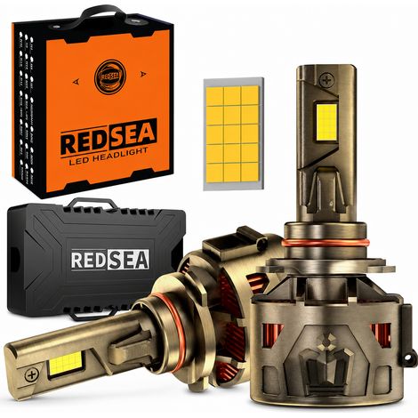 Ampoule de phare LED 9012, 330 W 33000 lm, R33, finition bronze, Redsea (1/5)